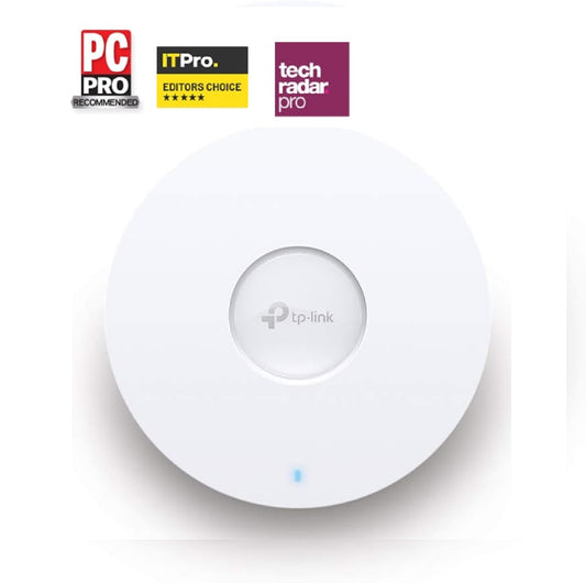 TP-Link EAP660 HD Omada Ceiling Mounted WiFi 6 Access Point (AX)