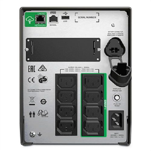 Desktop Smart-UPS SMT1500IC (1000W/1500VA)