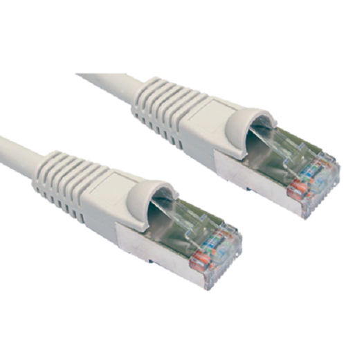EssCable ART-103 Grey Shielded 3m CAT6a Ethernet Patch Cable