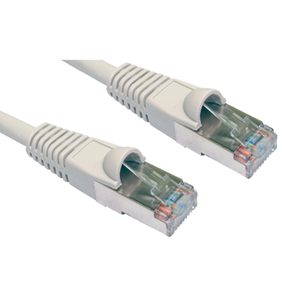 EssCable ART-105 Grey Shielded 5m CAT6a Ethernet Patch Cable