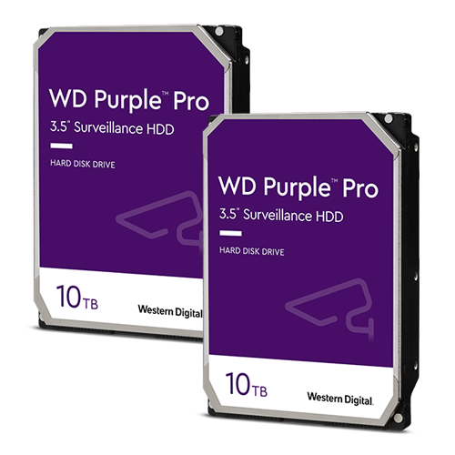 WD WD101PURP Purple Pro 10TB 3.5 inch SATA Hard Drive