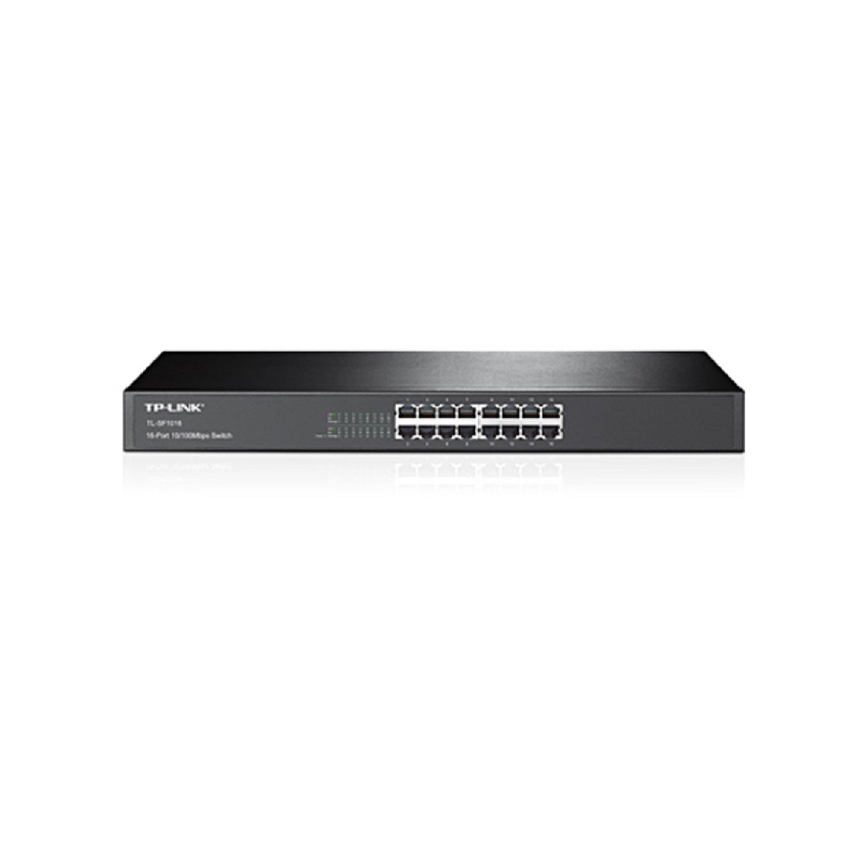 TP-LINK TL-SF1016 16-Port Unmanaged Rackmount Fast Ethernet Switch