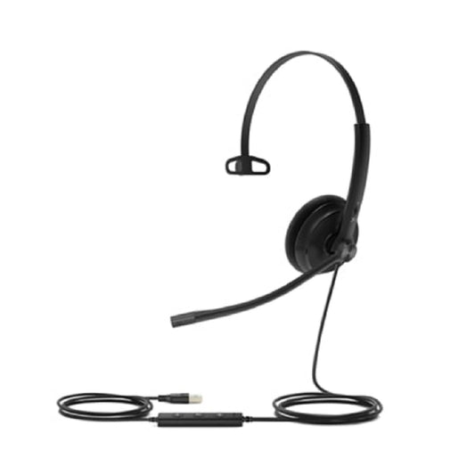 Yealink UH34 Over-the-Head Monaural Wired Headset