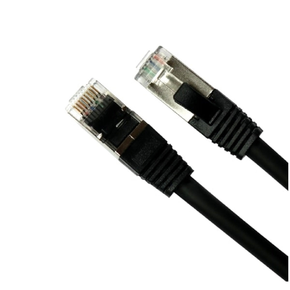 EssCable CAT8.1 GRT-10K Shielded S/FTP LSZH 10m Black Ethernet Patch Cable