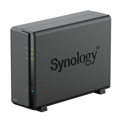 Right View of Synology DS124 1-Bay NAS Enclosure