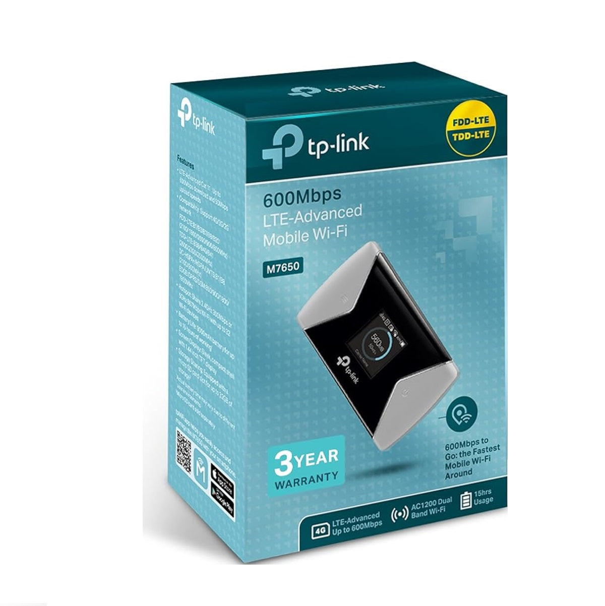 TP-Link M7650 Portable WiFi 5 CAT11 4G Travel Router