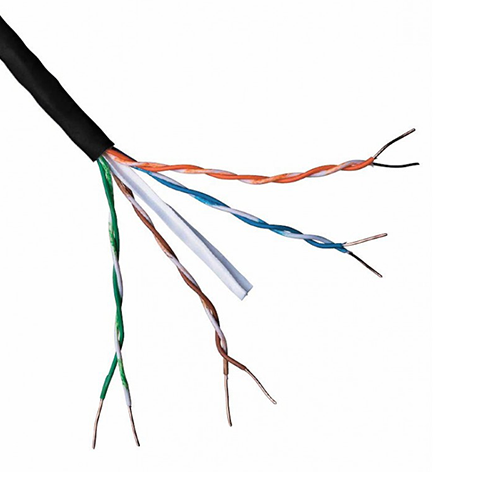 Connectix Black 001-003-005-10 U/UTP 305m CAT6 Ethernet Cable (Boxed)
