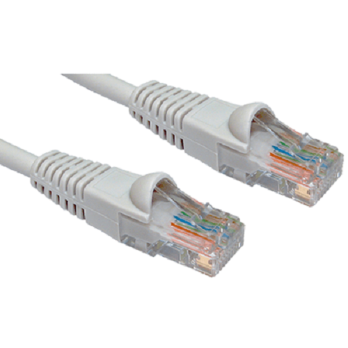Grey 3m CAT6 Ethernet Patch Cable Low Smoke