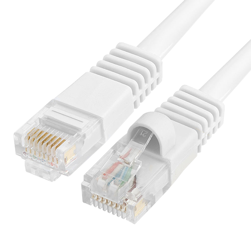 EssCable B6LZ-603W Low Smoke White 3m CAT6 Ethernet Patch Cable