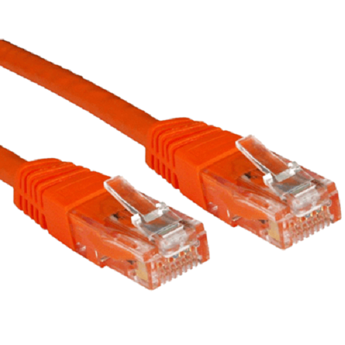 Orange 0.25m CAT6 Ethernet Patch Cable Ten Pack