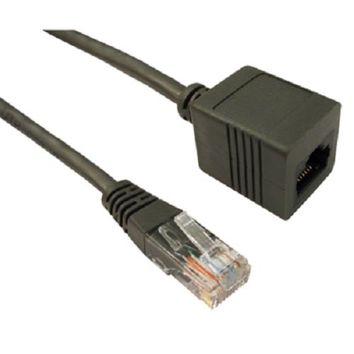 Grey 3m CAT5e Ethernet Extension Cable