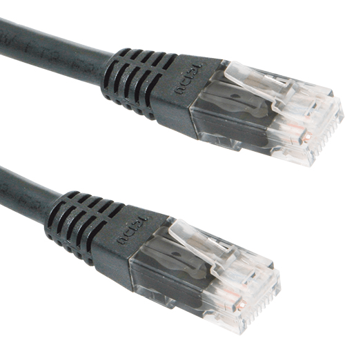 EssCable URT-605K Black 5m CAT5e Ethernet Patch Cable