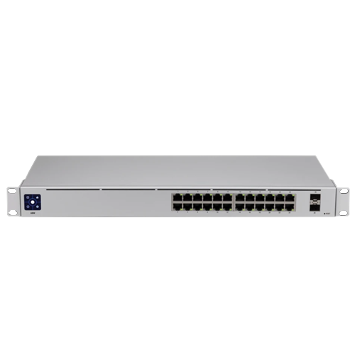 Ubiquiti USW-24 UniFi Cloud Managed Rackmount 24 Port Gigabit Switch