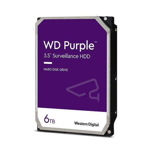 WD WD64PURZ Purple Surveillance 6TB 3.5 inch SATA Hard Drive