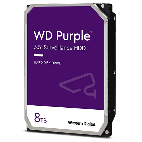 WD WD84PURZ Purple Surveillance 8TB 3.5 inch SATA Hard Drive