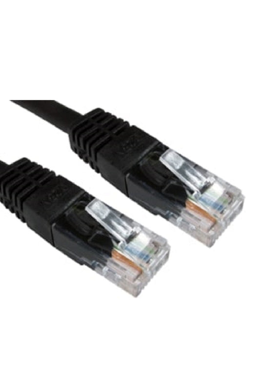 EssCable ERT-600-HK-10X Black 0.25m CAT6 Ethernet Cable Ten Pack