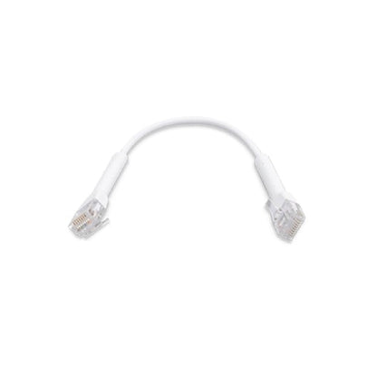 Ubiquiti UC-Patch-RJ45 0.1m Bendable Booted White Ethernet Cable