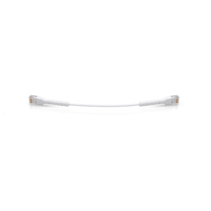Ubiquiti UC-Patch-RJ45 0.1m Bendable Booted White Ethernet Cable