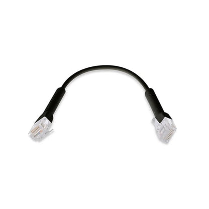 Ubiquiti UC-Patch-RJ45-BK UniFi 0.1m Bendable Black Ethernet Cable