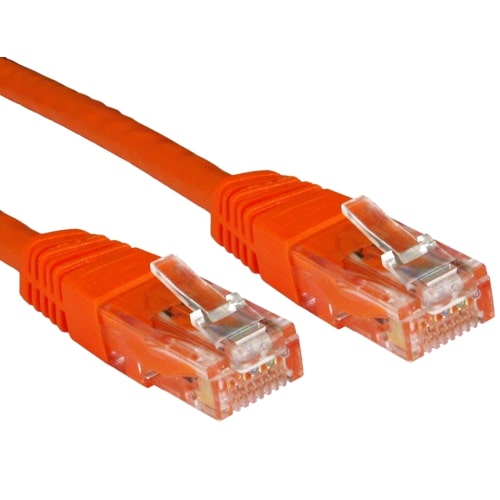 EssCable ERT-601O CAT6 Orange 1m Ethernet Patch Cable